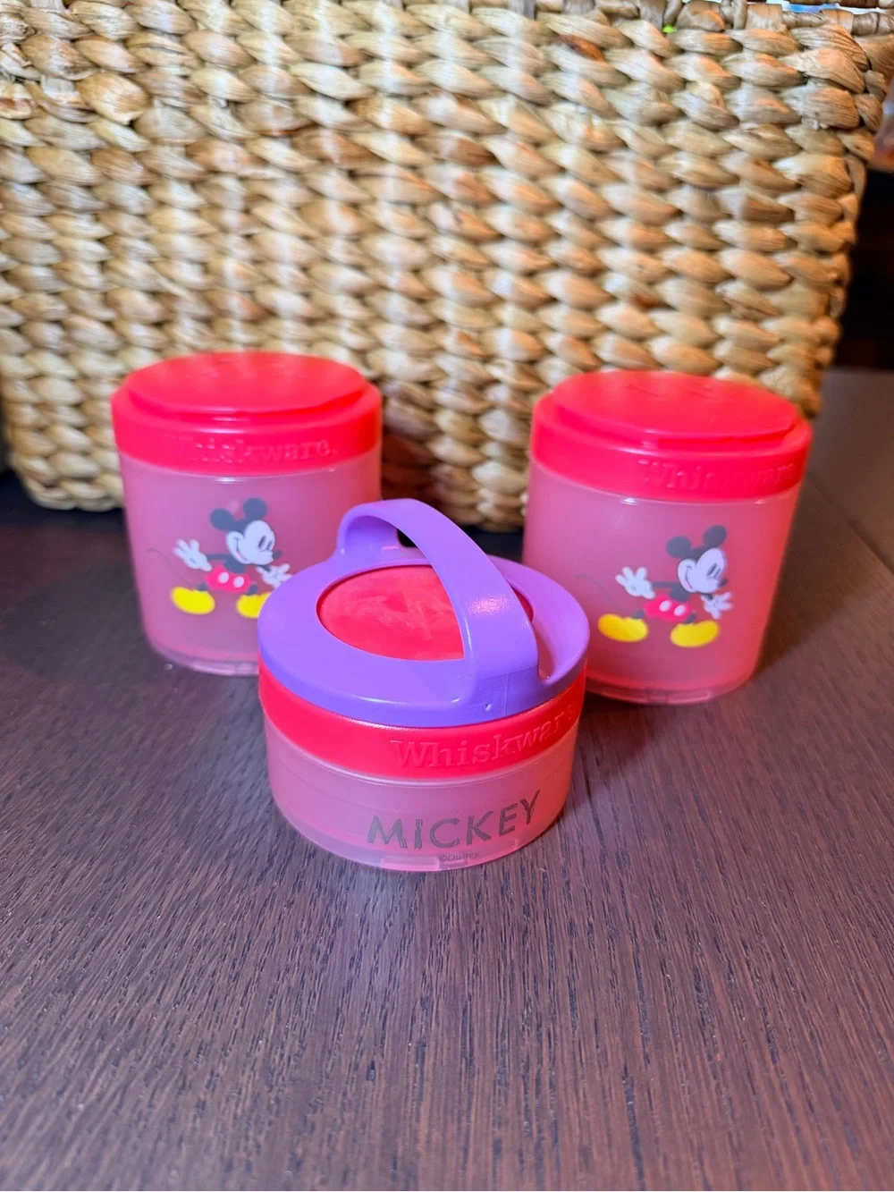 Whiskware Minnie & Mickey Stackable Snack Storage Tower